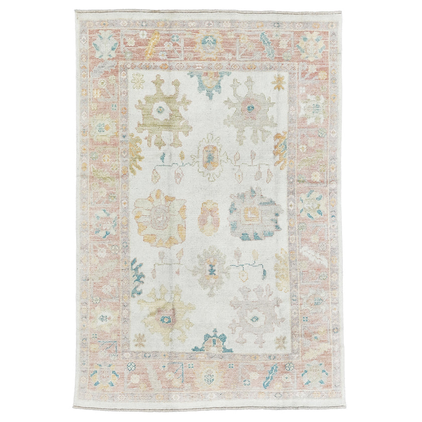17775 Handwoven Rug 4'10 x 7’4