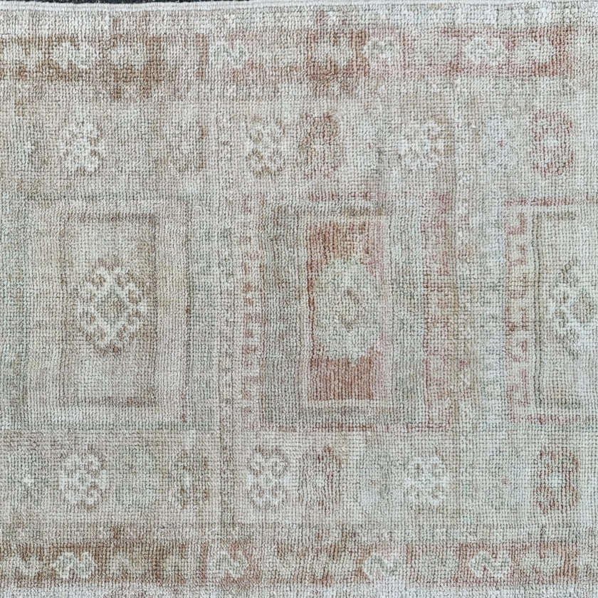 17835 Handwoven Vintage Rug 2’4 x 6’10