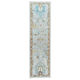 17838 Handwoven Rug 2’7 x 9