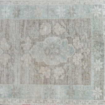 17853 Handwoven Vintage Rug 3 x 7’4