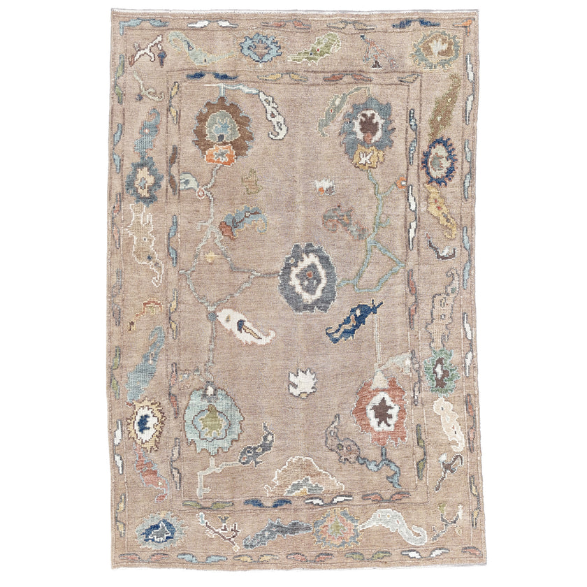 17867 Handwoven Rug 6 x 9