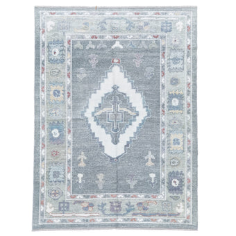 17888 Handwoven Rug 5'2 x 7