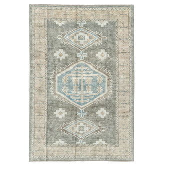 18207 Handwoven Rug 6'1 x 9'