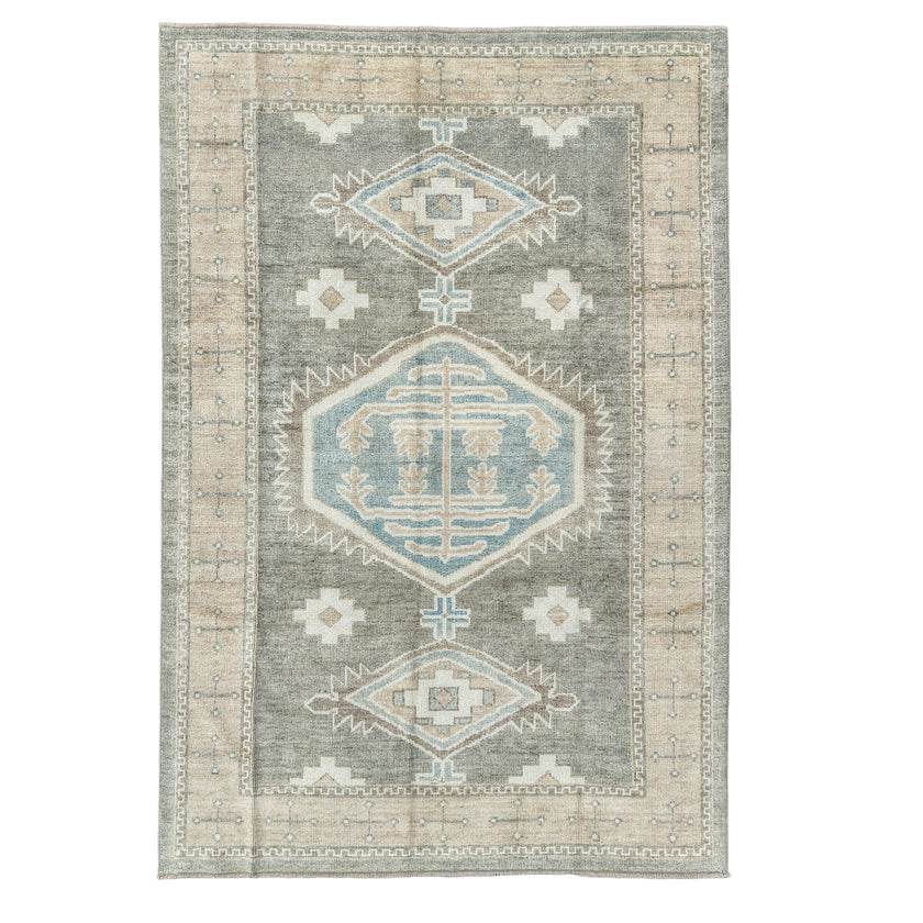 18207 Handwoven Rug 6'1 x 9'