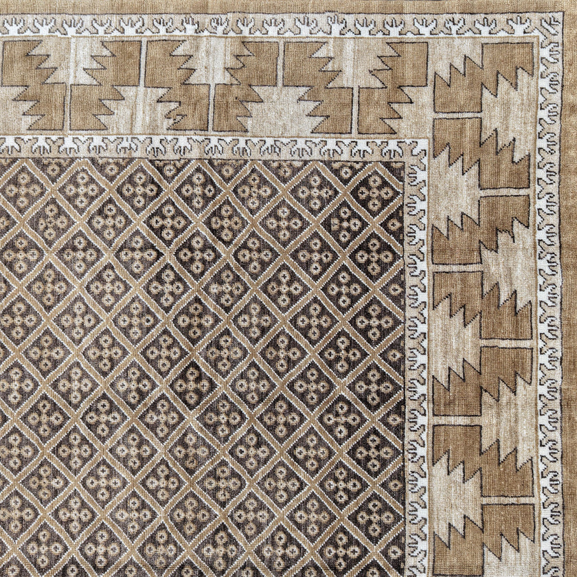 18209 Handwoven Rug 9'3 x 13 (ON HOLD)
