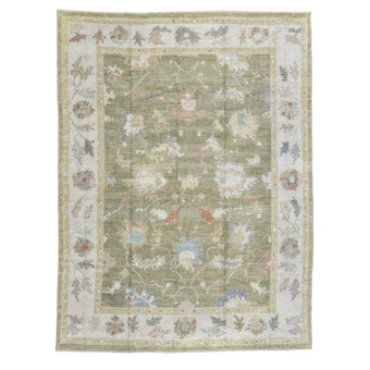 18233 Handwoven Rug 9'2 x 12'1