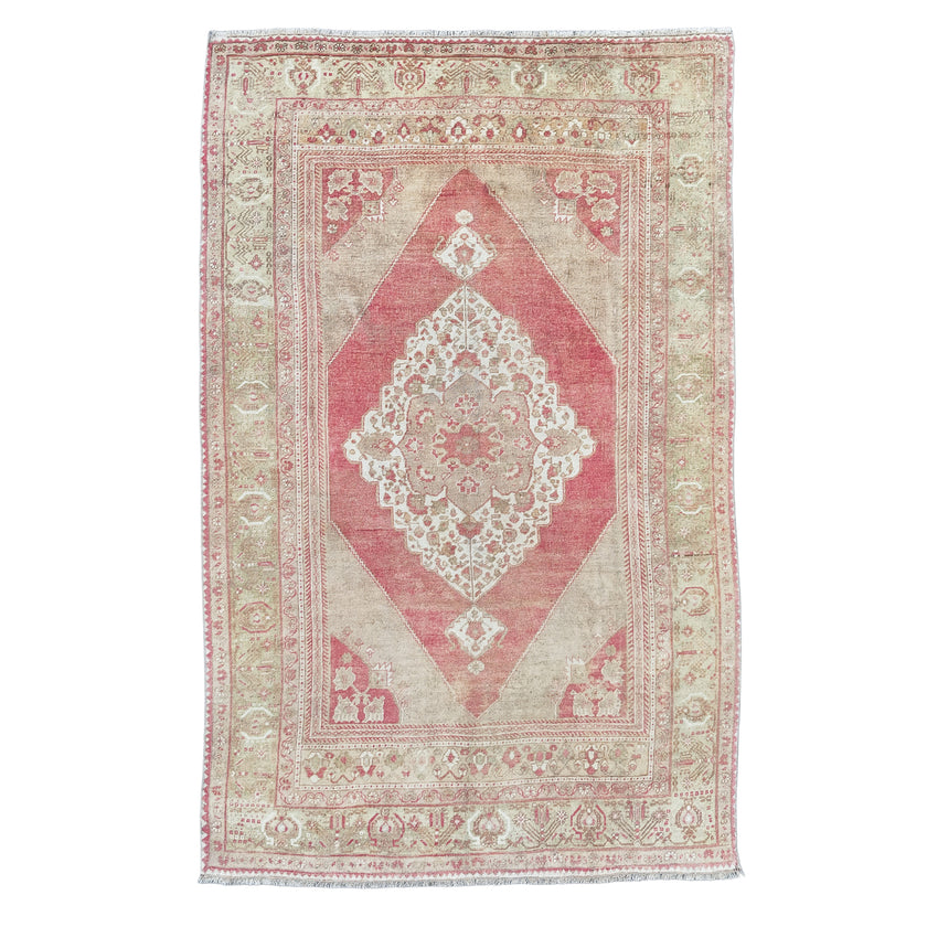 2717 Handwoven Vintage Rug 6’1x9’7