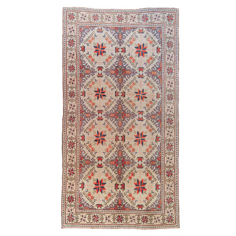 3305 Handwoven Vintage Rug 5'3 x 9'9
