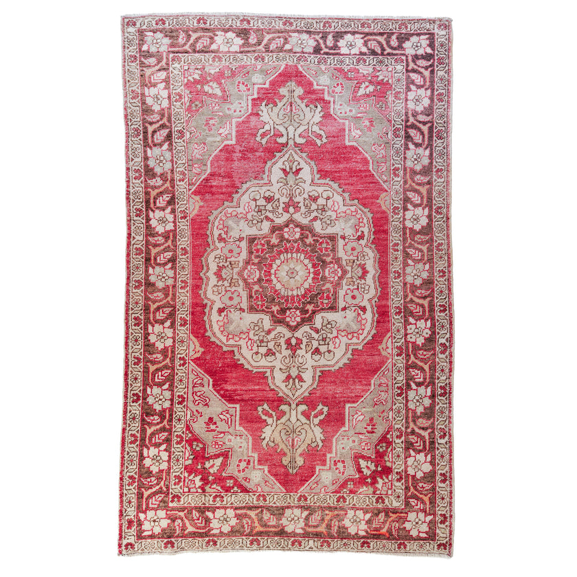 3307 Handwoven Vintage Rug 6 x 9'9