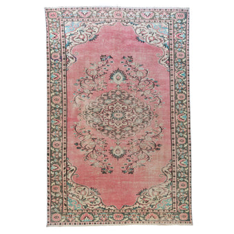 3444 Handwoven Vintage Rug 5'9 x 8'8
