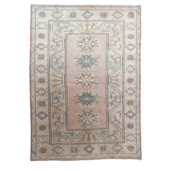 3471 Handwoven Vintage Rug 6'6 x 8'10