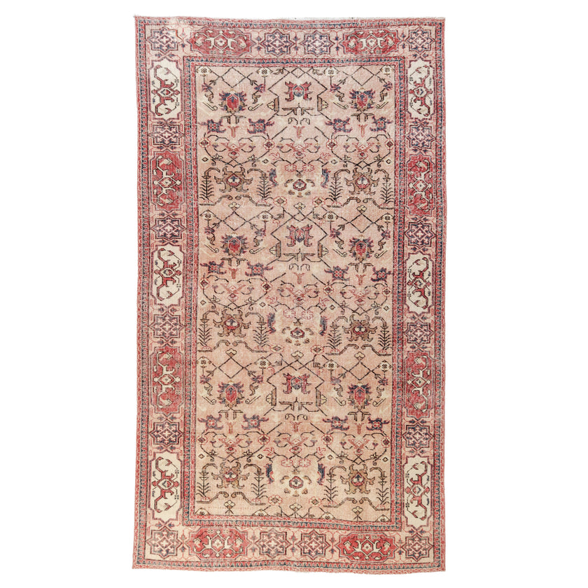 3547 Handwoven Vintage Rug 5'1 x 9