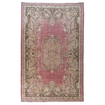 3565 Handwoven Vintage Rug 6'9 x 10'5