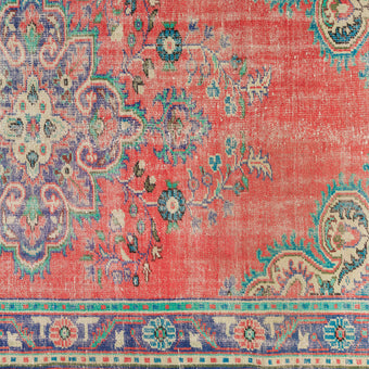 3870 Handwoven Vintage Rug 6'2 x 10'2