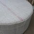 Hemp Ottoman 4018D Round 40