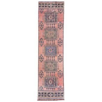 4534 Handwoven Vintage Rug 2'11 x 11