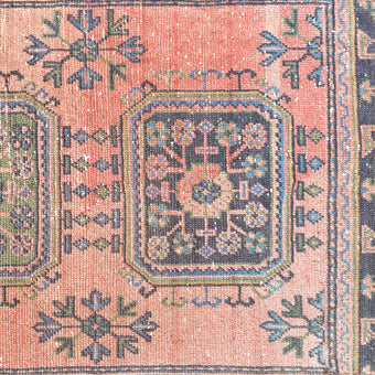4534 Handwoven Vintage Rug 2'11 x 11