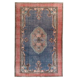 4913 Handwoven Vintage Rug 6'3 x 9'8