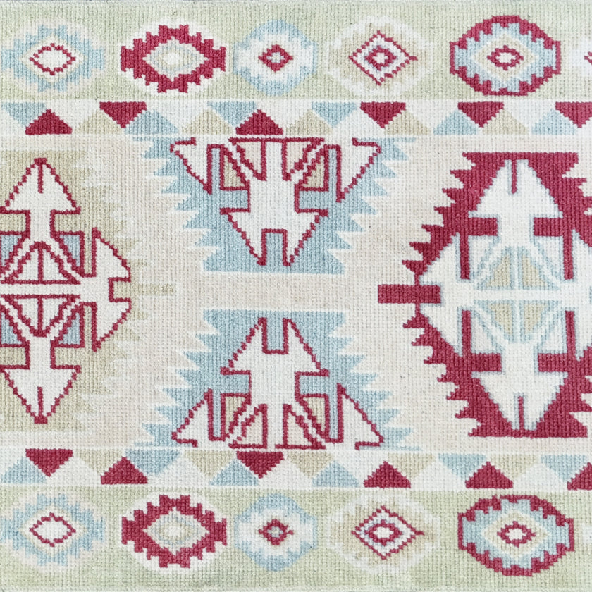 4977 Handwoven Vintage Rug 2'8 x 16'3
