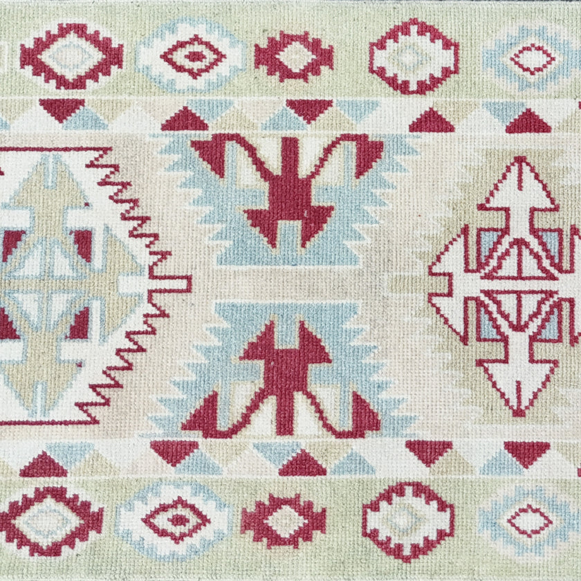 4977 Handwoven Vintage Rug 2'8 x 16'3