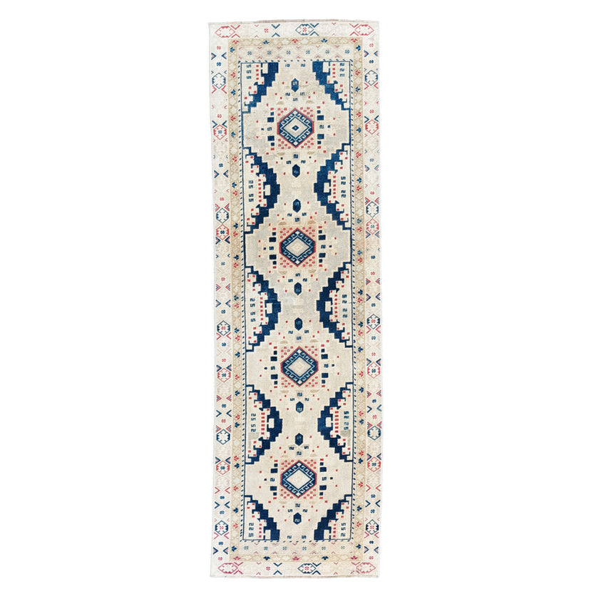 5210002 Handwoven Vintage Rug 2’7 x 8’6