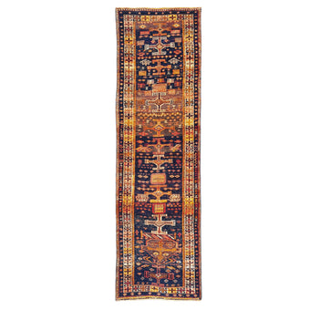 56792 Handwoven Vintage Rug 3’3 x 11’1