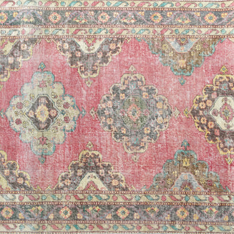 6032 Handwoven Vintage Rug 4'9 x 10'11