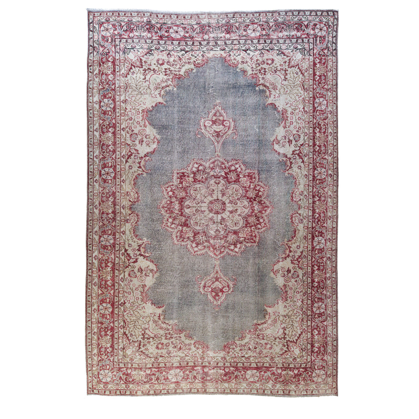 6033 Handwoven Vintage Rug 9’11 x 6’6