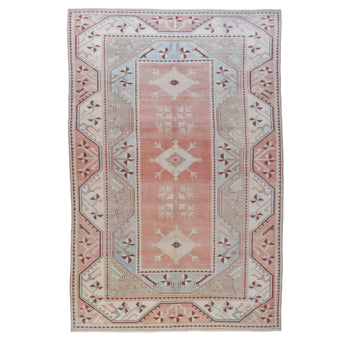 6039 Handwoven Vintage Rug 6'3 x 9'7