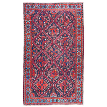 60511 Handwoven Vintage Rug 7’4 x 11