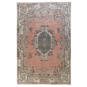 6063 Handwoven Vintage Rug 6'3 x 9'6