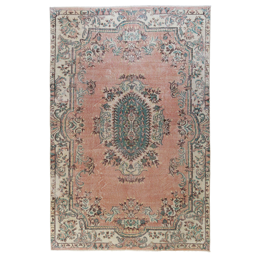 6063 Handwoven Vintage Rug 6'3 x 9'6