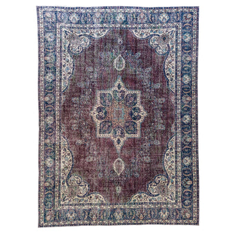 6071 Handwoven Vintage Rug 7'2 x 9'6