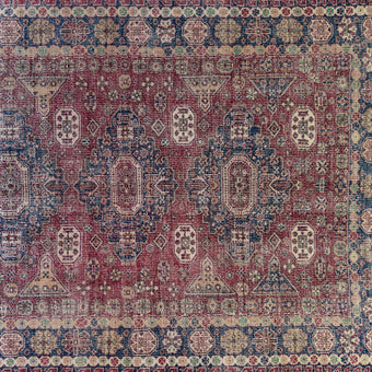 6073 Handwoven Vintage Rug 6'4 x 9'11