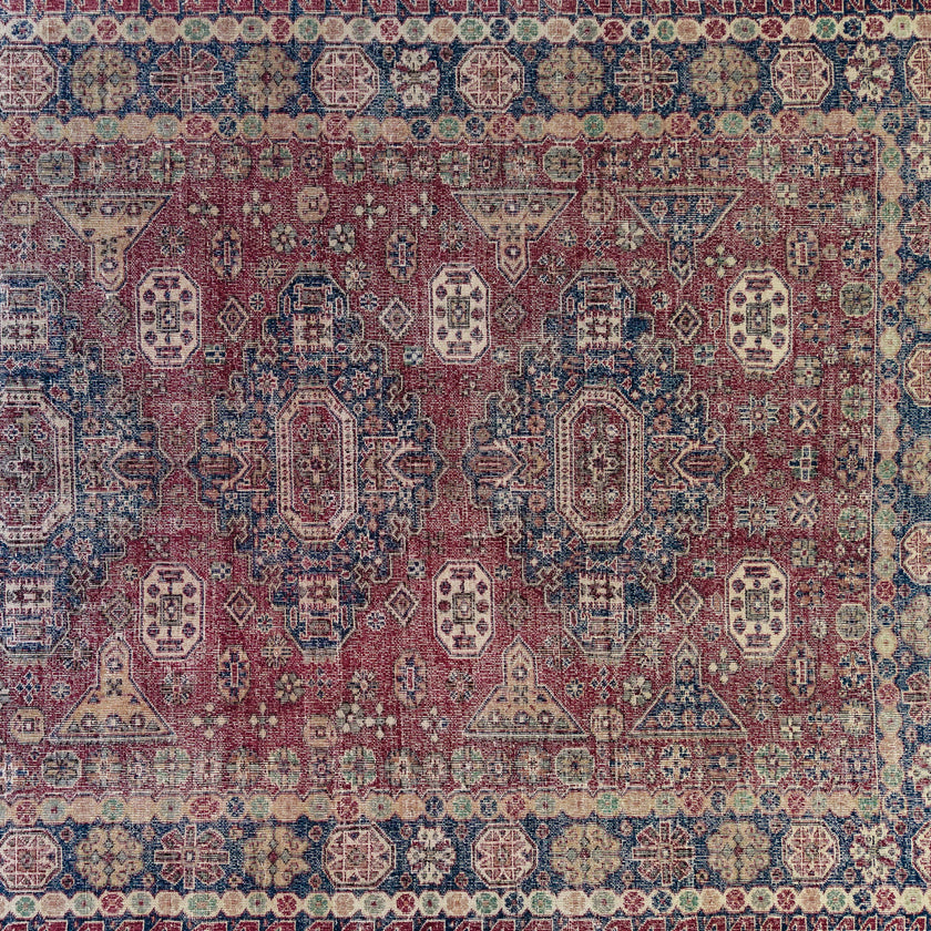 6073 Handwoven Vintage Rug 6'4 x 9'11