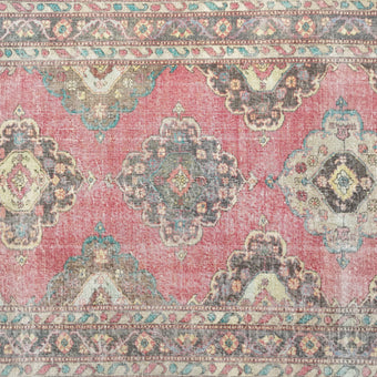 6074 Handwoven Vintage Rug 4'7 x 11'2