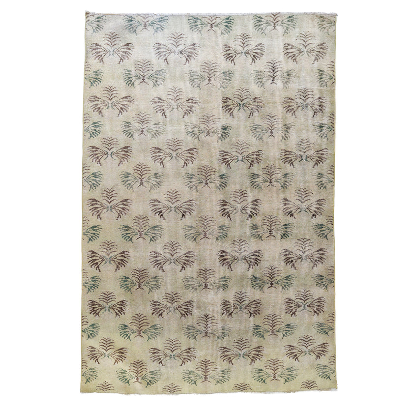 6127 Handwoven Vintage Rug 5'9 x 8'7