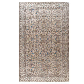6131 Handwoven Vintage Rug 6'4 x 10