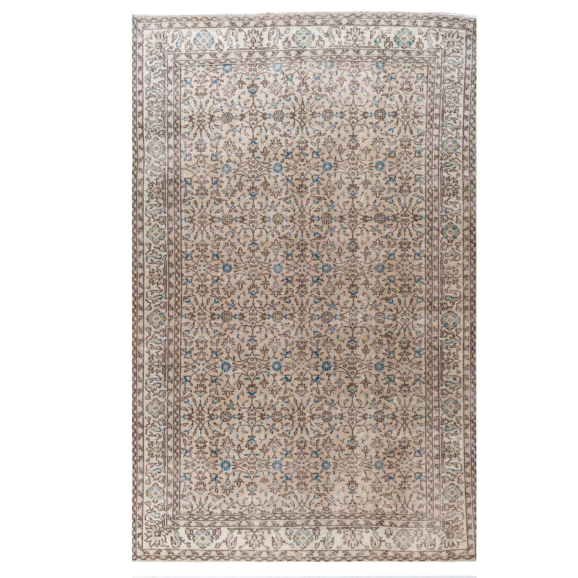 6131 Handwoven Vintage Rug 6'4 x 10