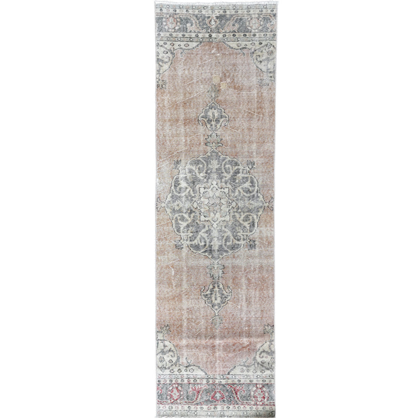 6234 Handwoven Vintage Rug 2'9 x 9'4