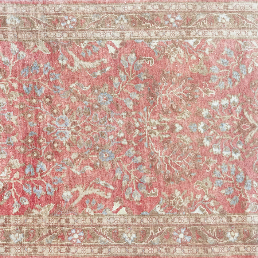6236 Handwoven Vintage Rug 2'5 x 10'4