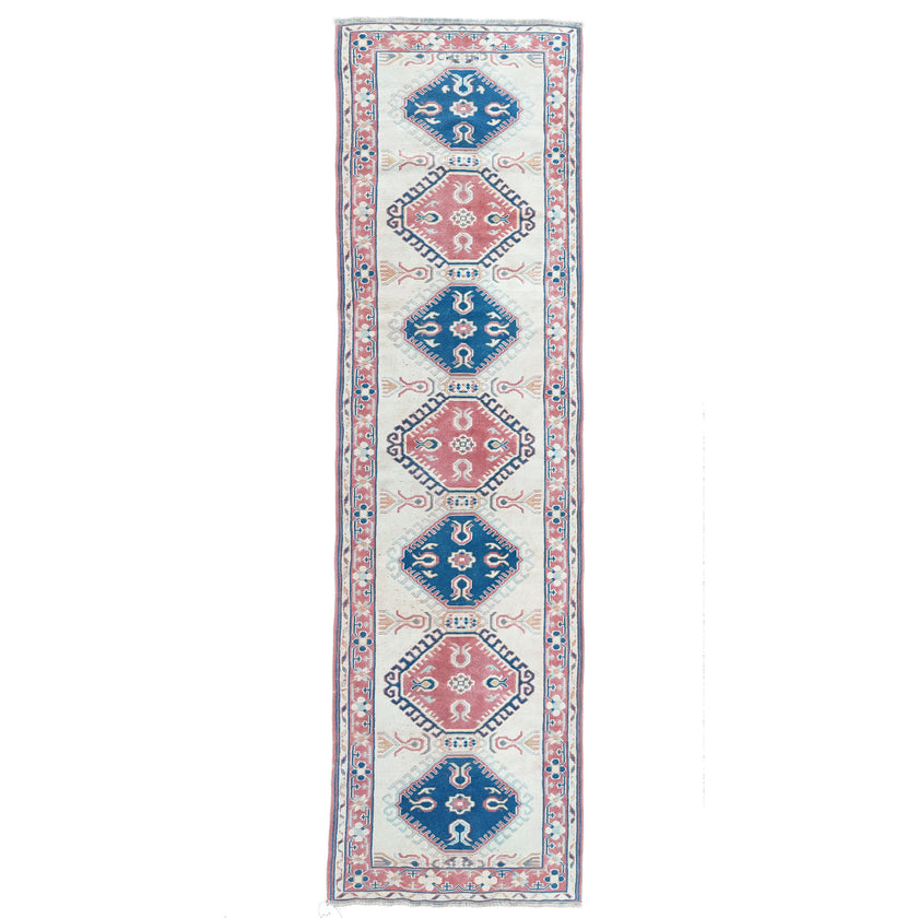 6416 Handwoven Vintage Rug 2'11 x 9'11