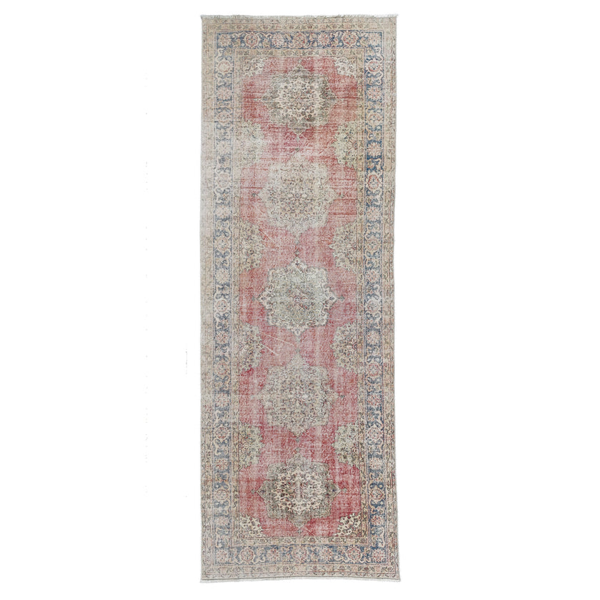6875 Handwoven Vintage Rug 4'8 x 13’3