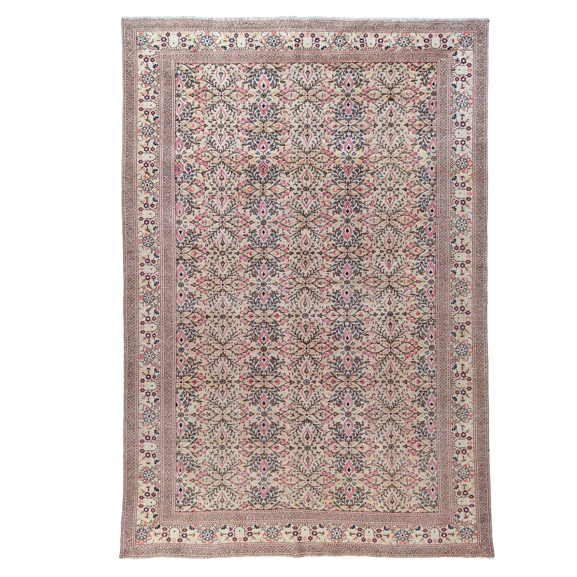 6881 Handwoven Vintage Rug 6’6 x 9’4