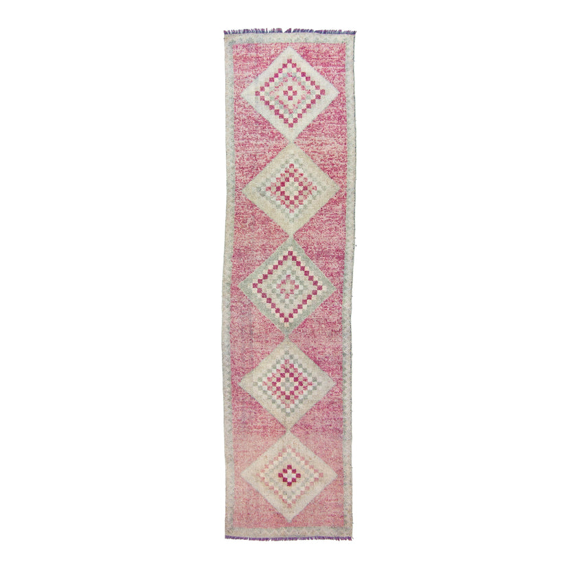 6924 Handwoven Vintage Rug 3’3x13