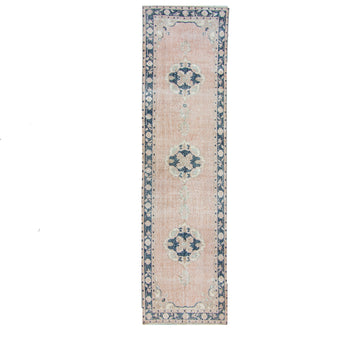 6963 Handwoven Vintage Rug 3’2x11’6
