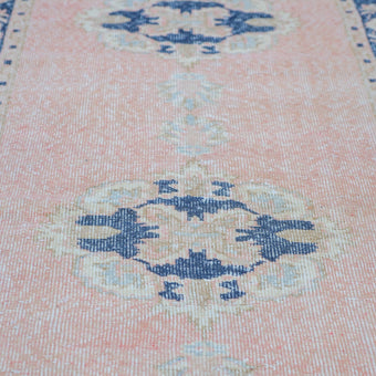 6963 Handwoven Vintage Rug 3’2x11’6