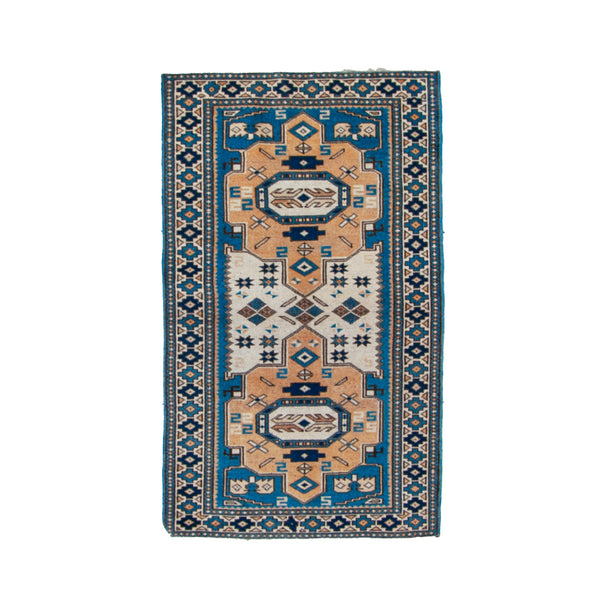 6972 Handwoven Vintage Rug 2'6x4'1