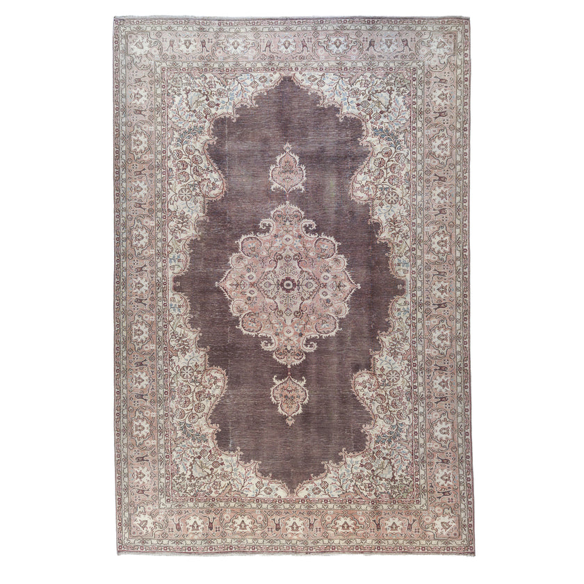 6996 Handwoven Vintage Rug 6'8 x 10