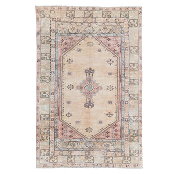 7084 Handwoven Vintage Rug 6’3x9’5